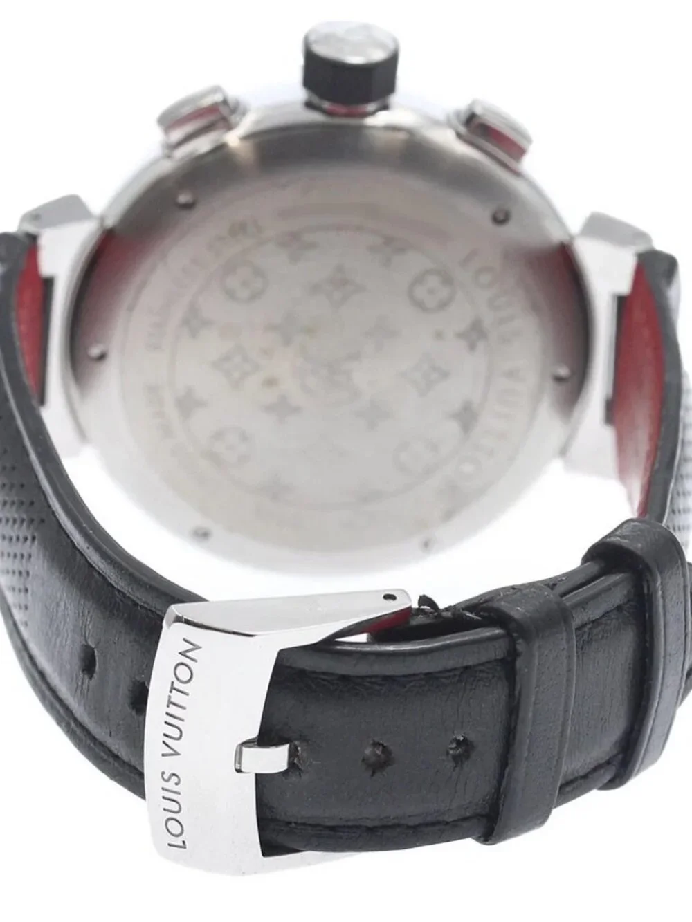 LOUIS VUITTON Tambour Voyage Q102C Limited to 888 Automatic Men's Watch_967239